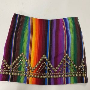 Serape Skirt